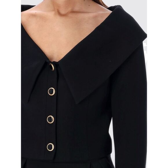 Alessandra Rich Blazer Woman Black - Picture 3 of 3